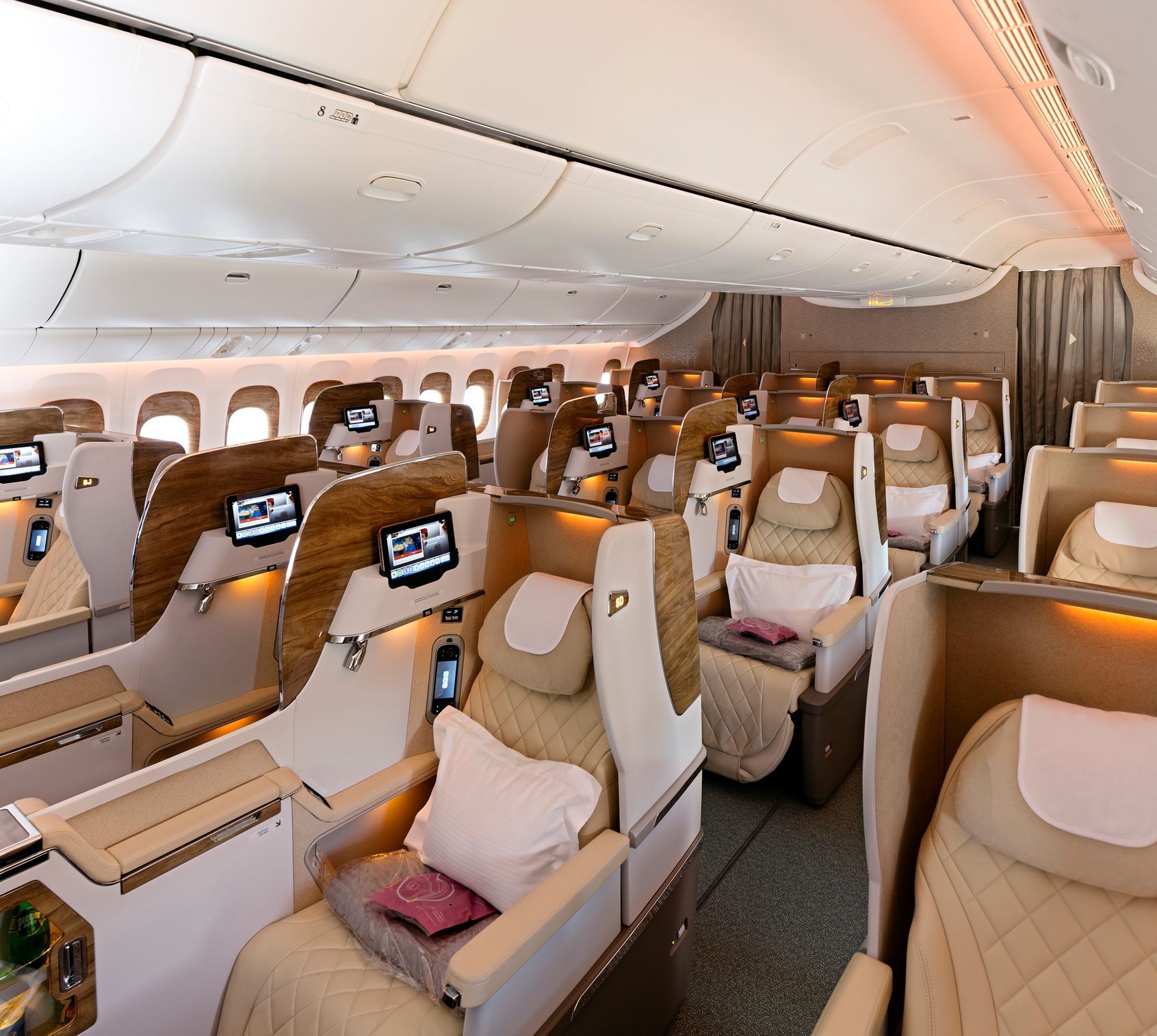 Aerolinky Emirates představily novou první třídu. Nová první třída bude zatím k dispozici v letadlech Boeing 777
