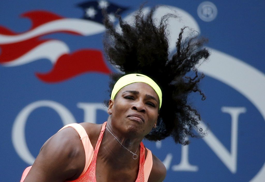 Třetí hrací den US Open 2015 (Serena Williamsová)