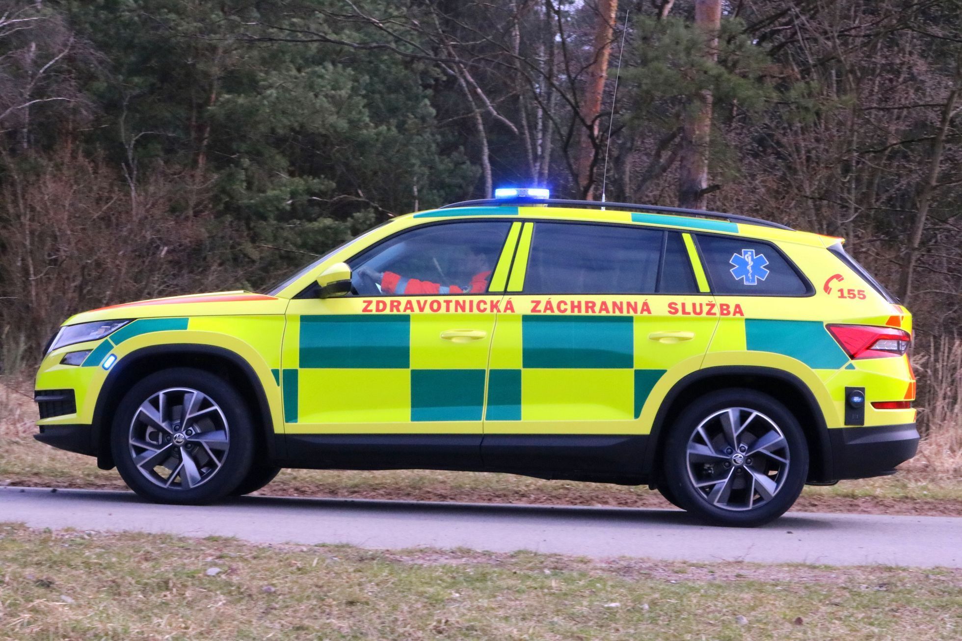 Škoda Kodiaq záchranář