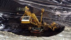 Těžba uhlí na sokolovsku