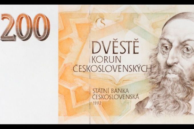 První bankovka samostatné České republiky
