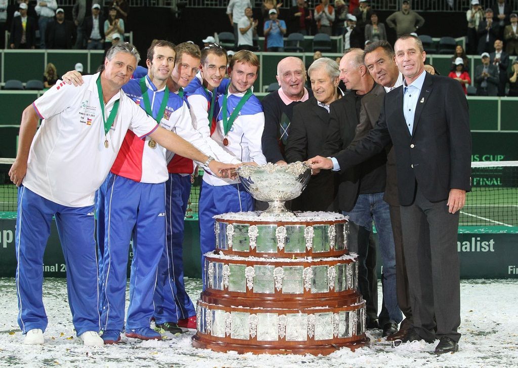 Čeští tenisté vyhráli Davis Cup 2012