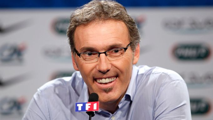Trenér francouzské fotbalové reprezentace Laurent Blanc