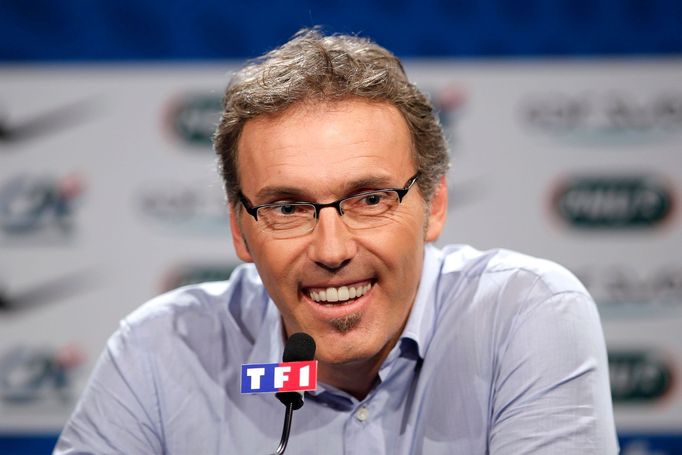 Trenér francouzské fotbalové reprezentace Laurent Blanc