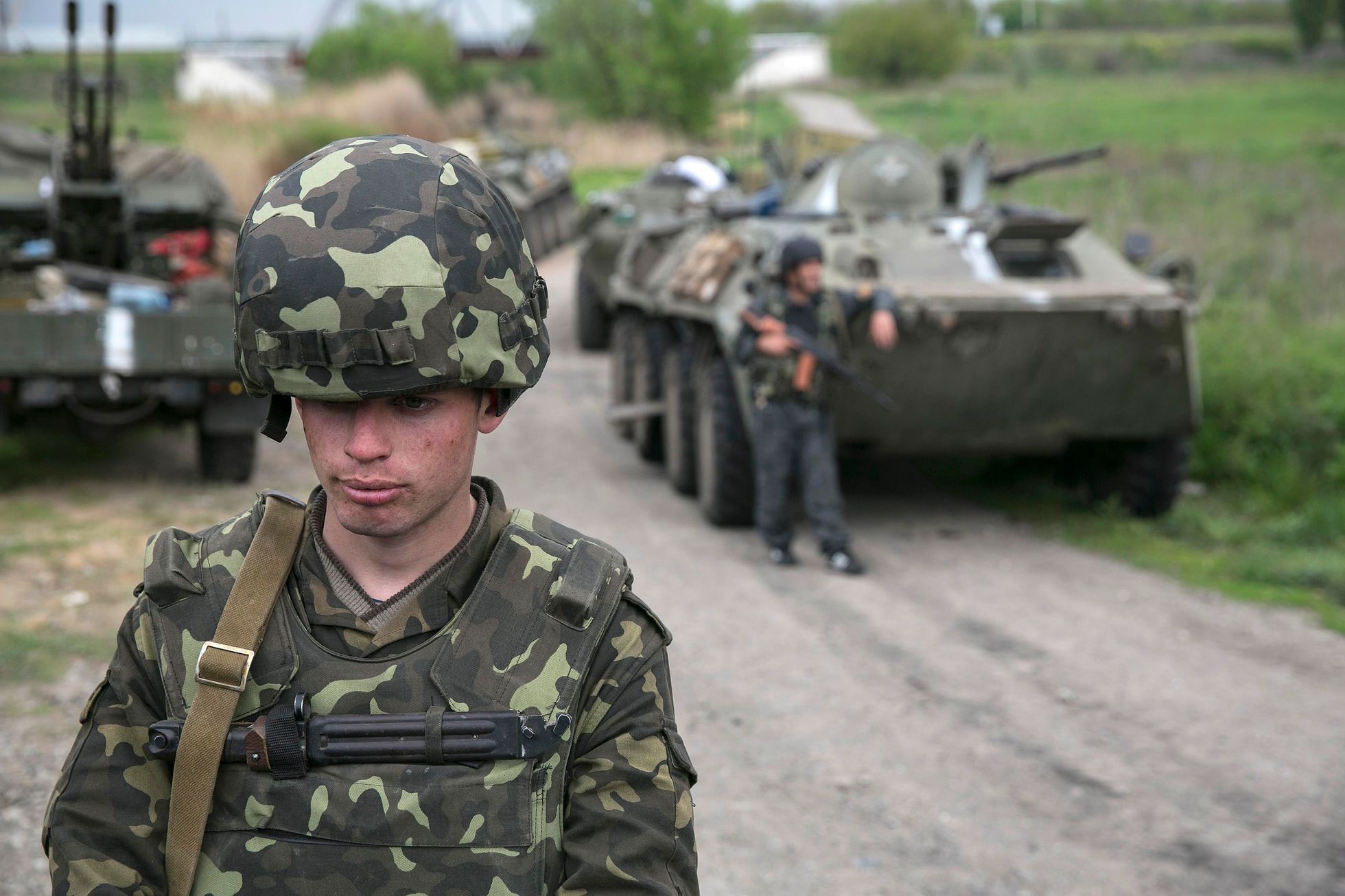 Ukrajina - Slavjansk - armáda