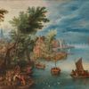 Jan Brueghel der Jüngere (1601–1678) River Landscape 1630