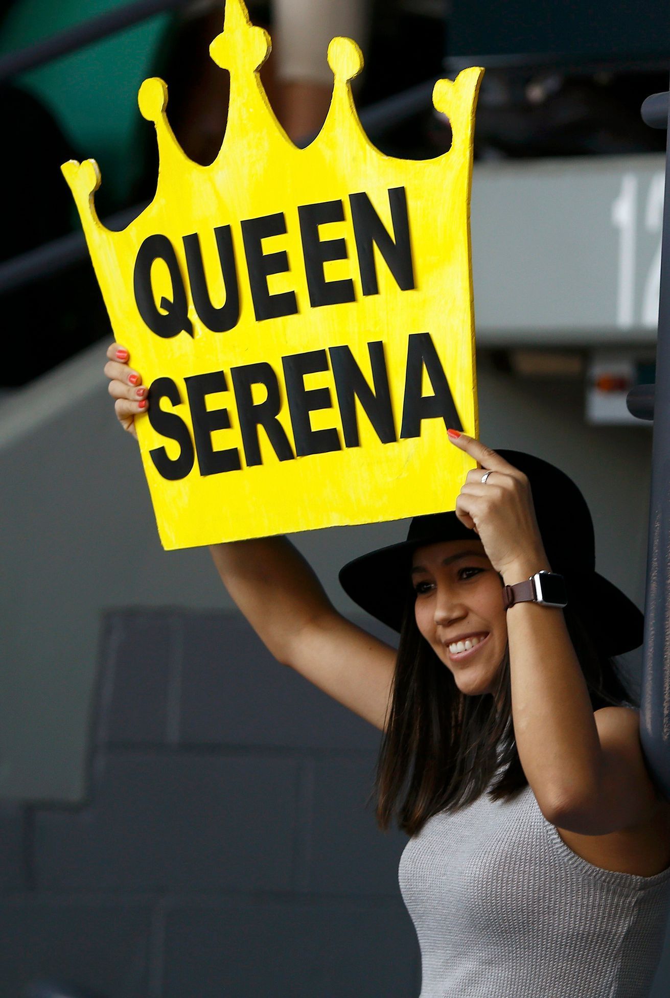 Fanynka Sereny Williamsové na Australian Open 2016
