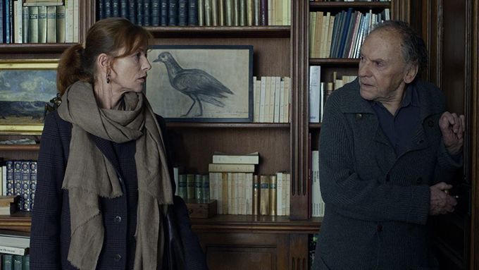 Ve filmu Láska z roku 2012 hrál Trintignant s Emmanuelle Rivou.