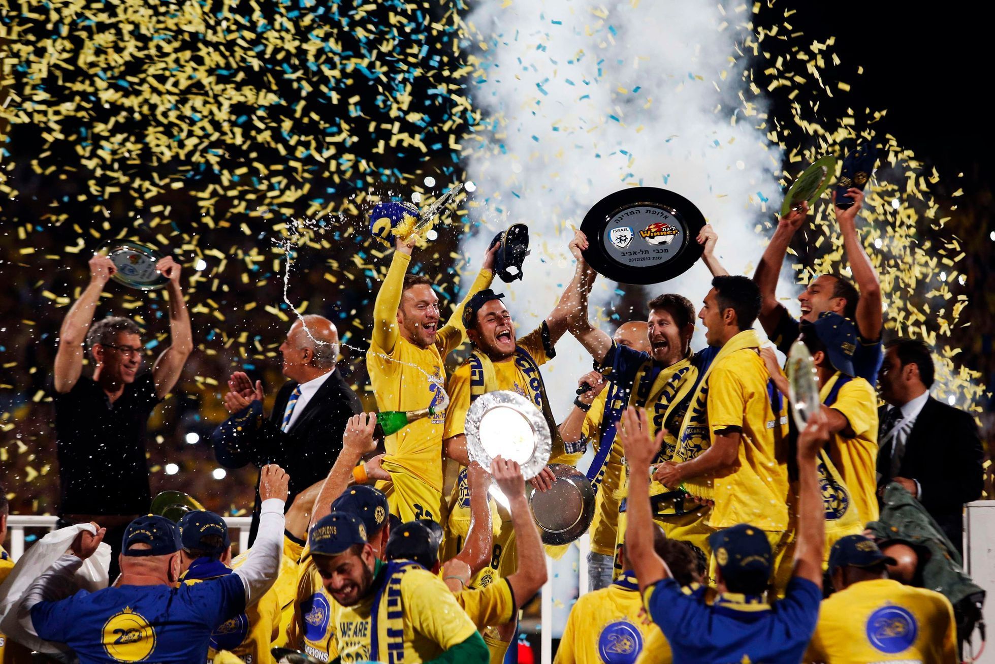 Maccabi Tel Aviv slaví titul za sezonu 2012-13