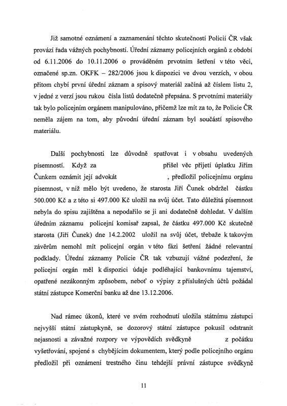 Usneseni o zastavení trestního stíhání - strana 11