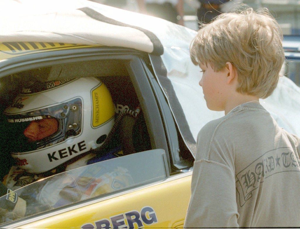 Nico Rosberg a Keke Rosberg 1995