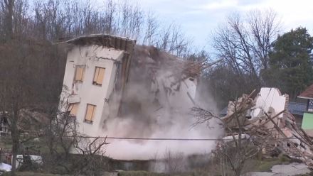 Domy padaly jako domečky z karet. Chorvatsko trápí sesuvy půdy a povodně