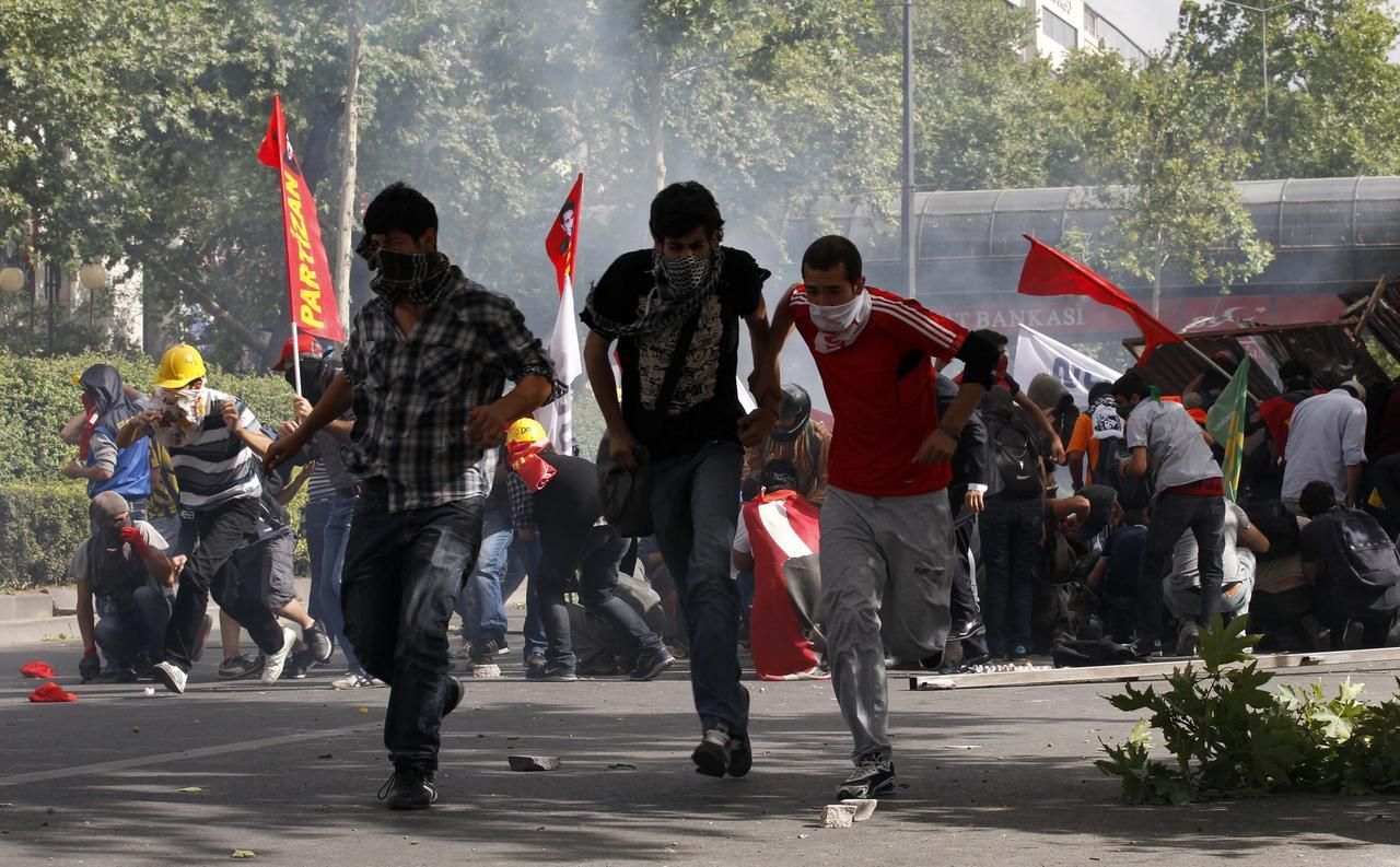 Protesty v Turecku - Ankara