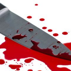 Vražda, krev, nůž