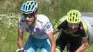 Giro d'Italia 2015 - Fabio Aru a Ryder Hesjedal