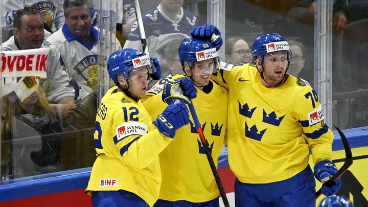 Švédové před zápasem s českou reprezentací porazili Rakousko; Zdroj foto: Reuters