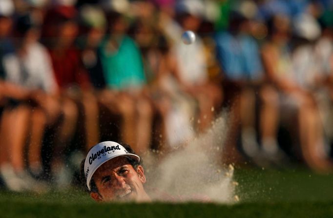 Gonzalo Fernandez-Castano na turnaji Masters v Augustě