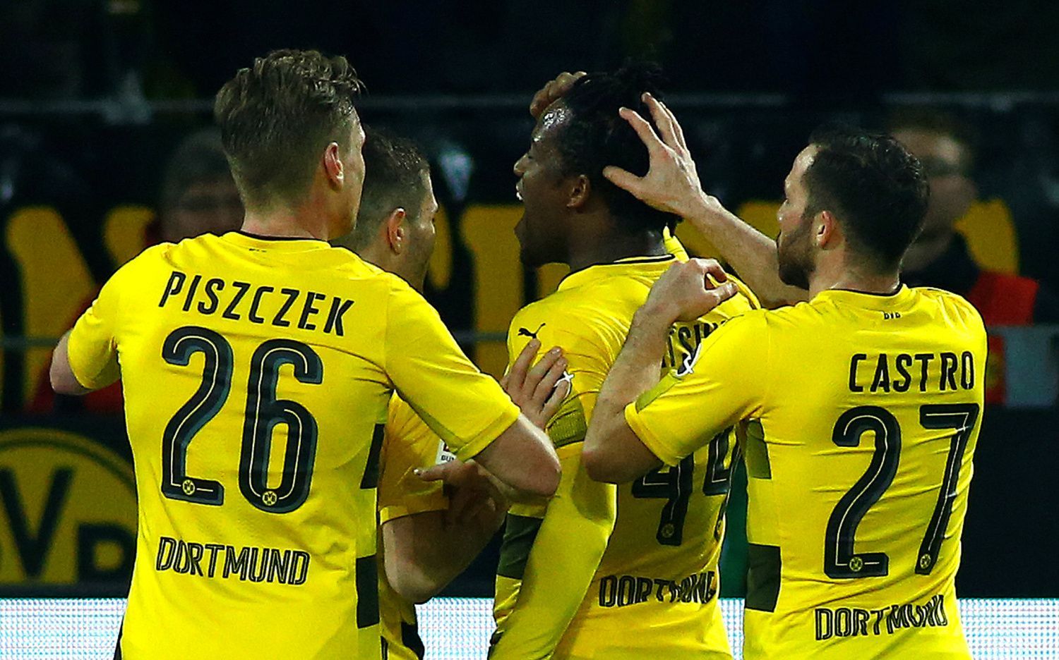 Radost fotbalistů Borussie Dortmund
