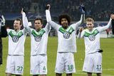 Také Wolfsburg si v Gentu vytvořil dobrou výchozí pozici pro odvetu, byť z jasného vedení 3:0, mu nakonec zbyl "jen" triumf 3:2.