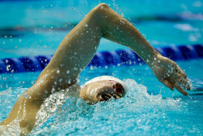 Swimming - 18th FINA World Swimming Championships - Men's 800m Freestyle Finals - Nambu University Municipal Aquatics Center, Gwangju, South Korea - July 24, 2019. Sun Ya