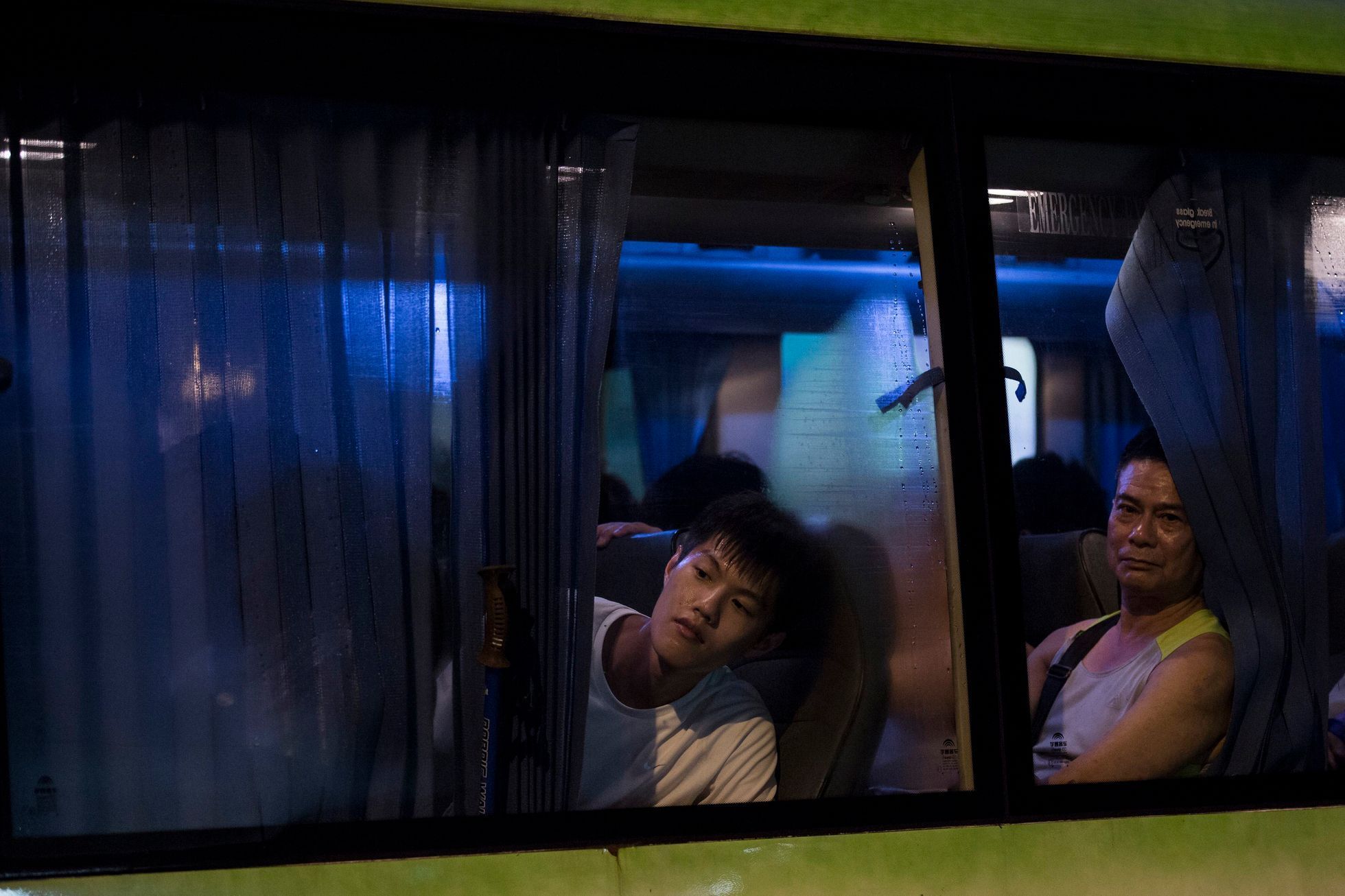Hongkong - Čína - demonstrace - zatýkání