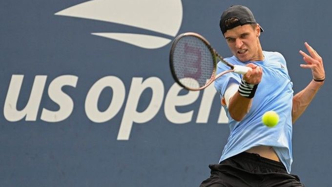 Jakub Menšík na US Open 2023