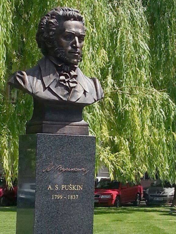 Praha - Puškin - busta