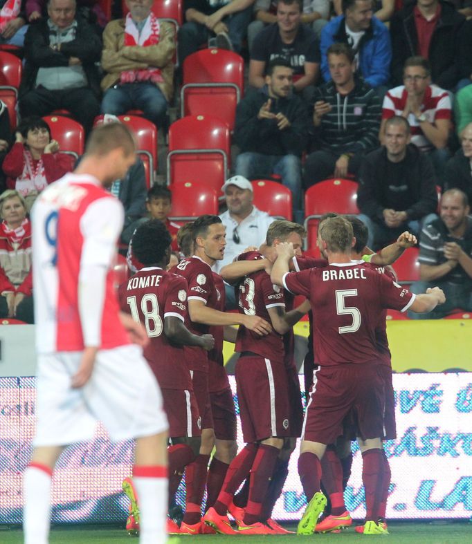 SL, Slavia-Sparta: radost Sparty