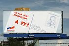 Dám hlas Zemanovcům, říká prezident na billboardu SPOZ