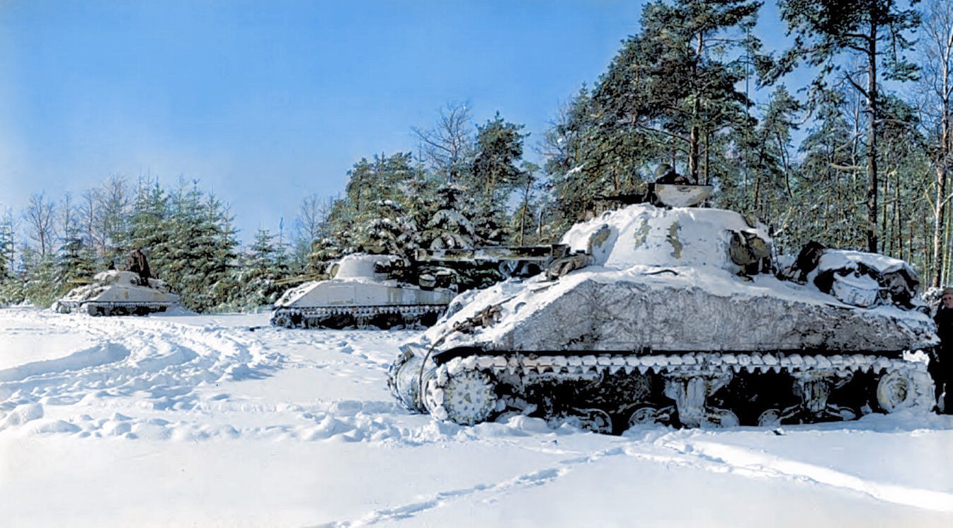 Bitva v Ardenách, druhá světová vála, WWII., výročí, historie, Ardeny, ofenzíva v Ardenách, Zahraničí