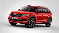 Kodiaq Sportline bude standardně vyjíždět na devatenáctipalcových litých kolech. V nabídce ale budou i dvacítky.