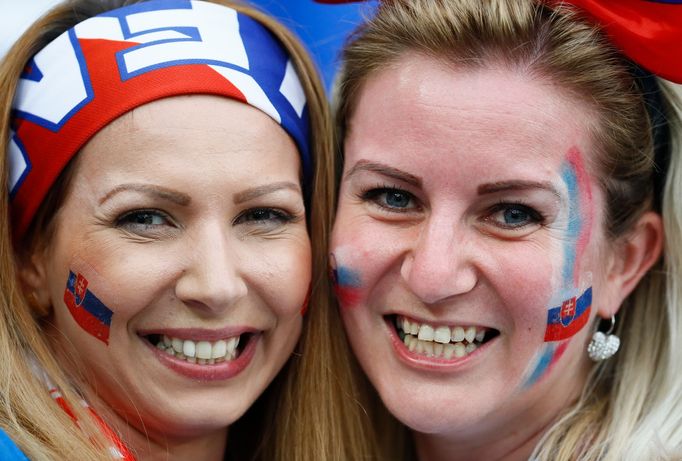 Euro 2016, Slovensko-Anglie: slovenské fanynky