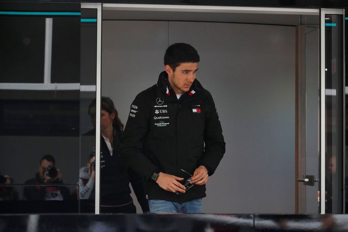 Testy F1 2019, Barcelona I: Esteban Ocon, Mercedes