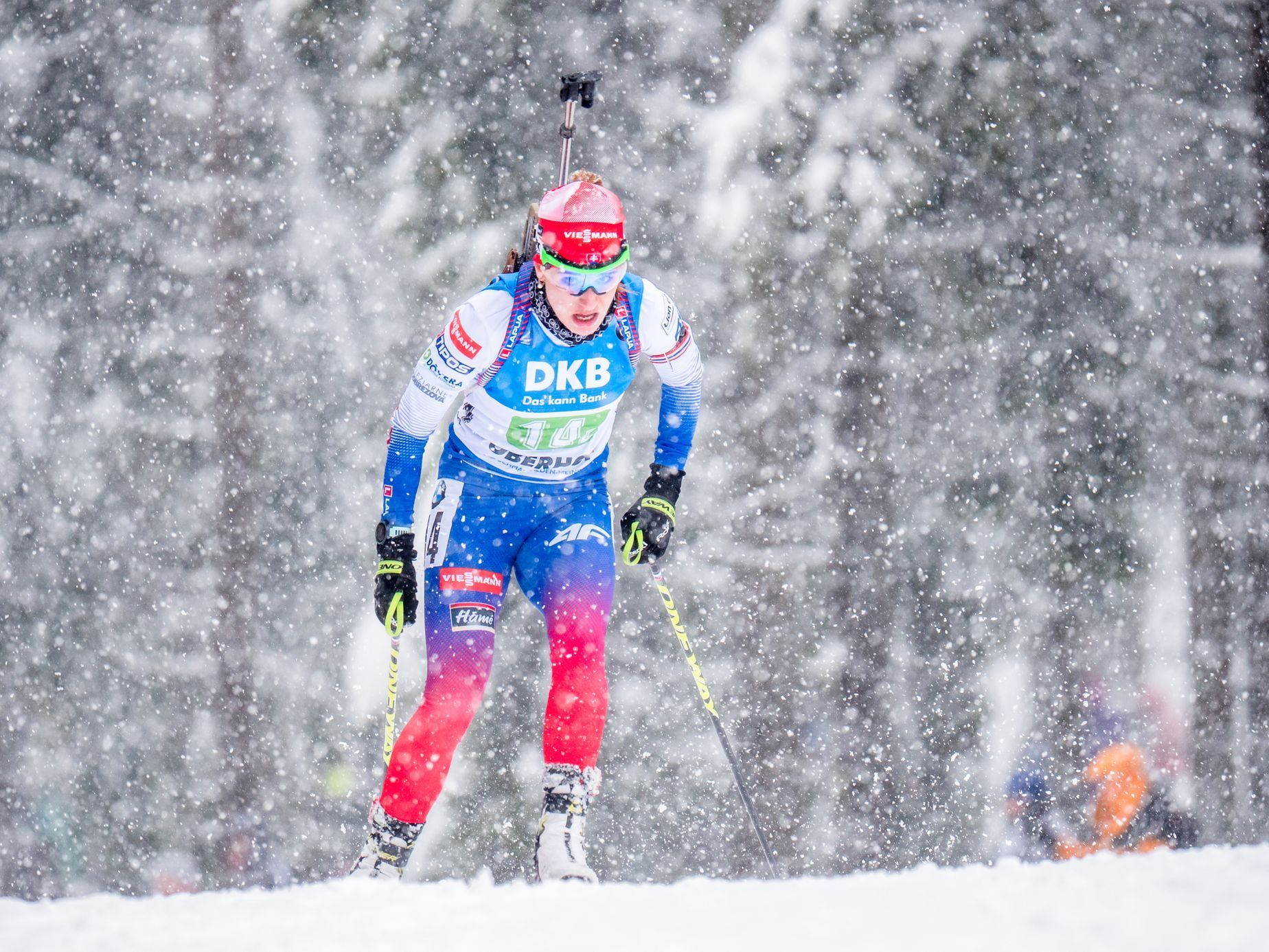 SP v biatlonu 2018/19, Oberhof, štafeta žen: Slovenka Paulína Fialková