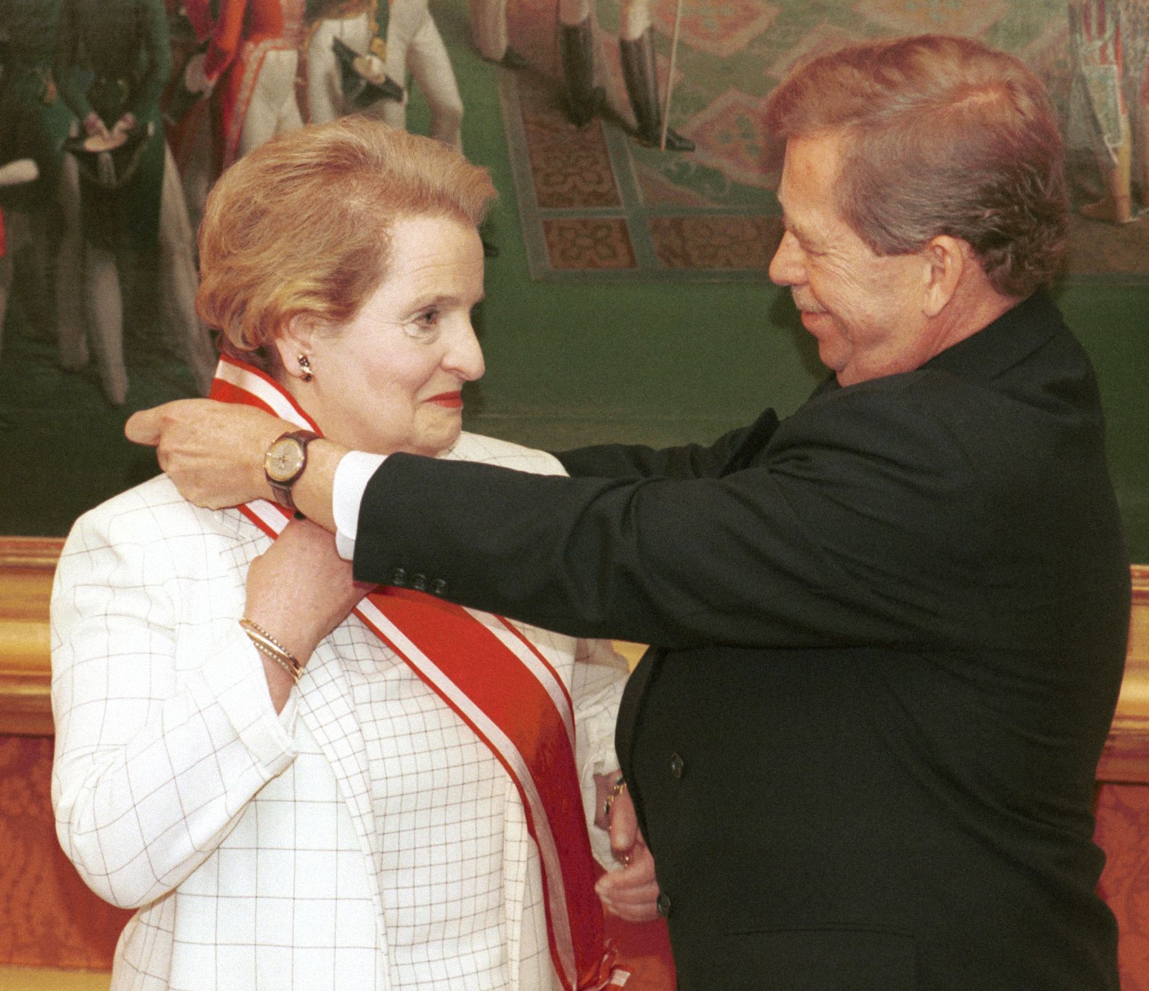 Fotogalerie / Madeleine Albrightová / Smrt/ Nekrolog / Ve věku 84 let zemřela Madeleine Albrightová