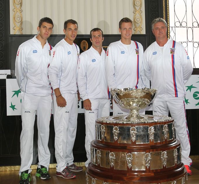 Los semifinálového duelu Davis Cupu 2013 Česko - Argentina