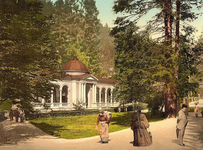 Česko a Slovensko na historických fotochromových snímcích, pořízených kolem roku 1900