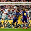 Ivan Perišič dává gól v osmifinále MS 2022 Japonsko - Chorvatsko