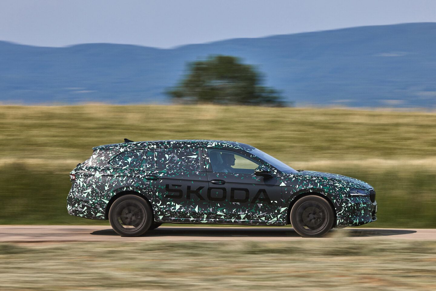 Škoda Superb IV prototyp 2023