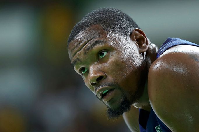 OH 2016, basketbal USA -Čína: Kevin Durant (USA)