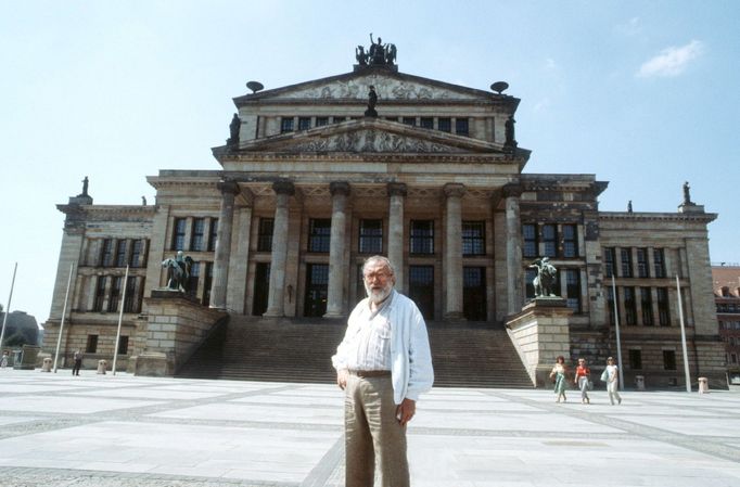 Sergio Leone na snímku z roku 1986.