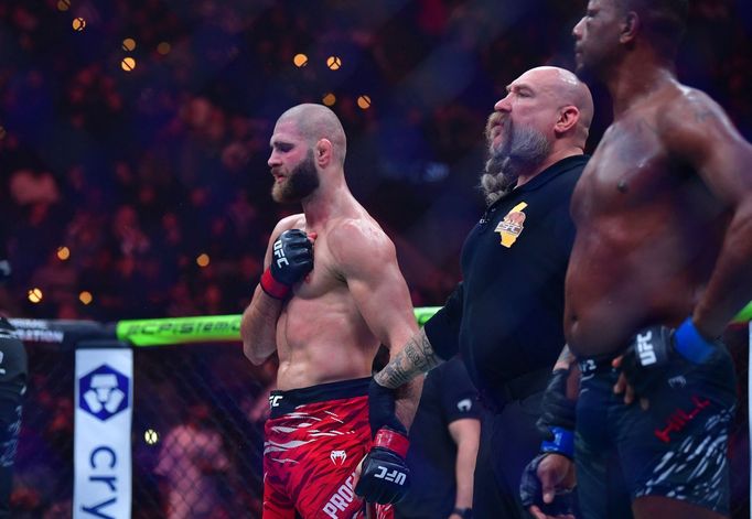 Jiří Procházka po vítězství nad Hillem