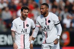 S Messim, Neymarem i Mbappém, přesto PSG v Rennes nebodovalo