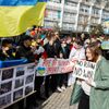 Foto / Protesty / Černá Hora / Zahraničí / Ukrajina /  Rusko / Útok / Invaze / 27. 2. 2022