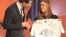 Fotbalista roku 2013: Petr Čech a Eva Samková