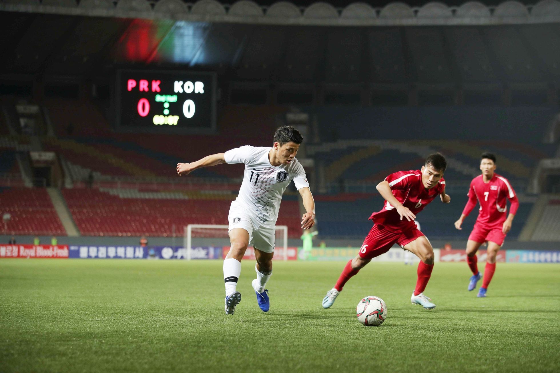 2022 World Cup Qualifier Round 3 - Group H - South Korea v North Korea