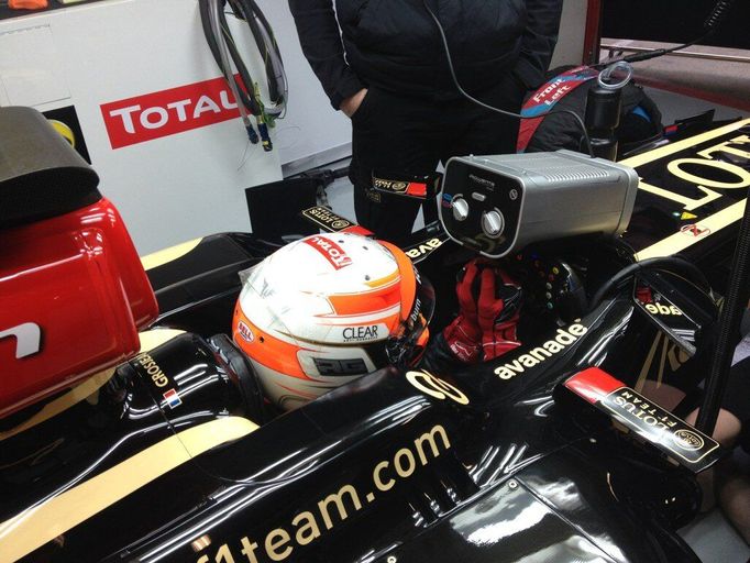 Formule 1: Romain Grosjean, Lotus