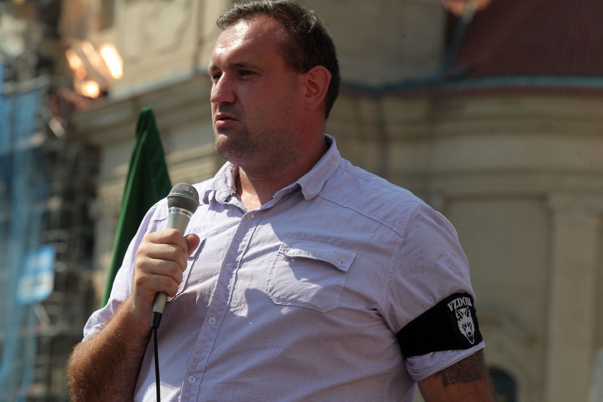 Demonstrace proti migraci