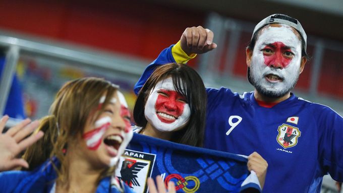 Fanoušci japonské fotbalové reprezentace