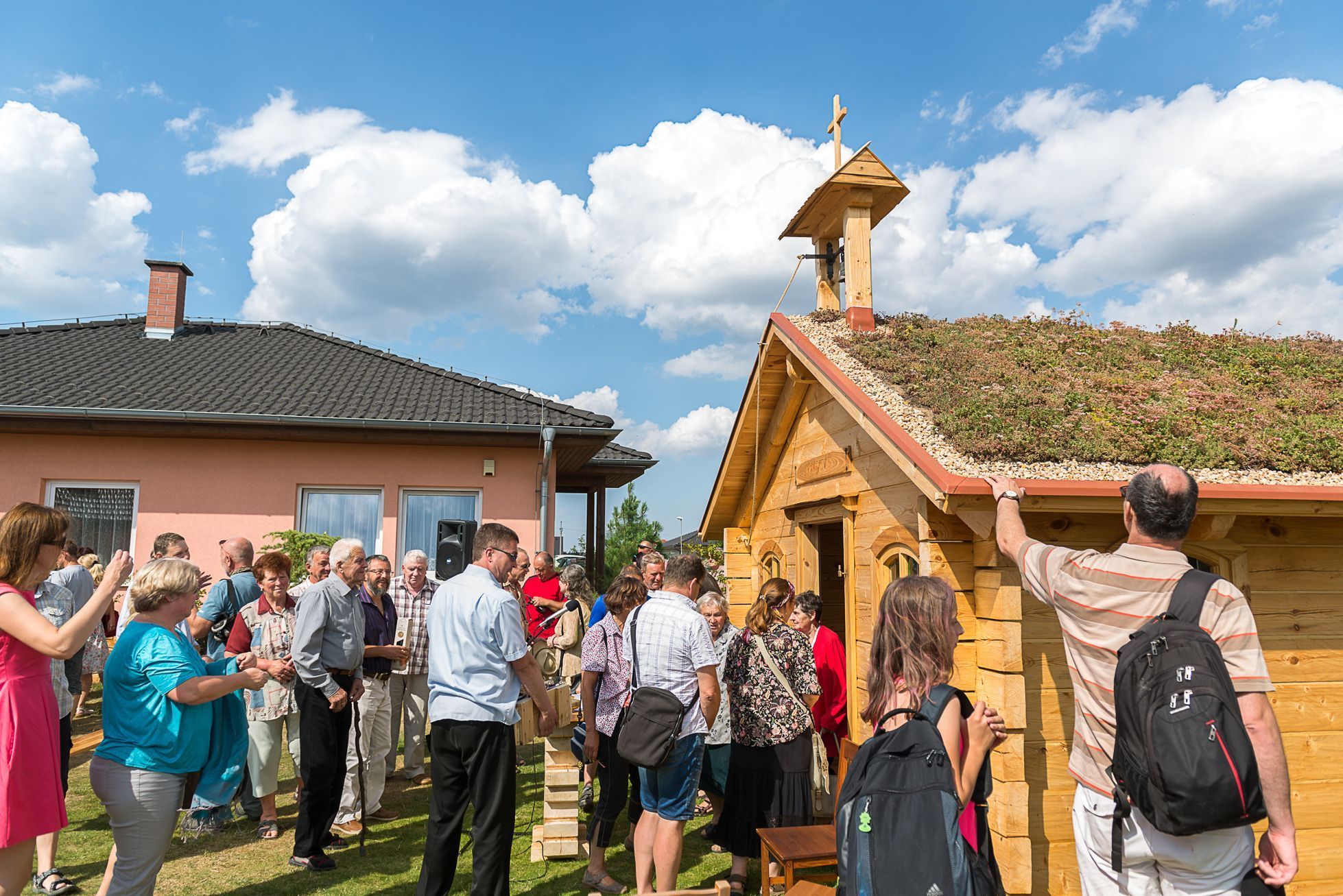 Fotogalerie / Stavba kaple v obci Krasová / 47